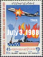 As Iranian Airlines Flight 655 was climbing to 14,000 feet, the USS Vincennes, commanded by Captain William Rogers, fired two surface-to-air missiles. The airliner suddenly vanished in the radars and fire and smoke appeared in the sky. 